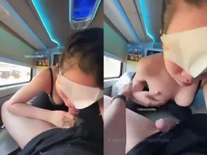 Máu dâm đãng địt trộm trên xe khách || p1