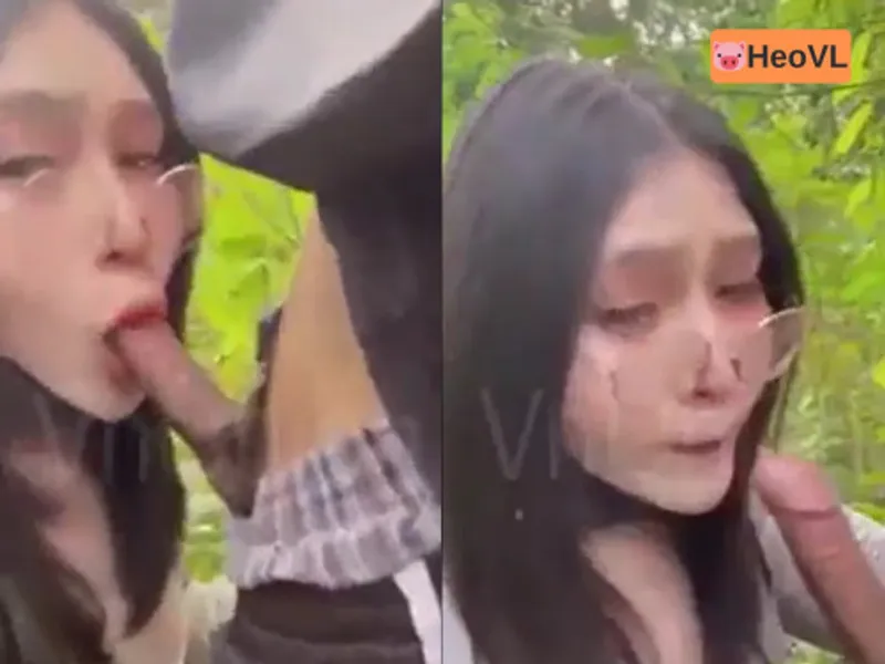 đi dã ngoại tiện chịch người yêu ở trong rừng